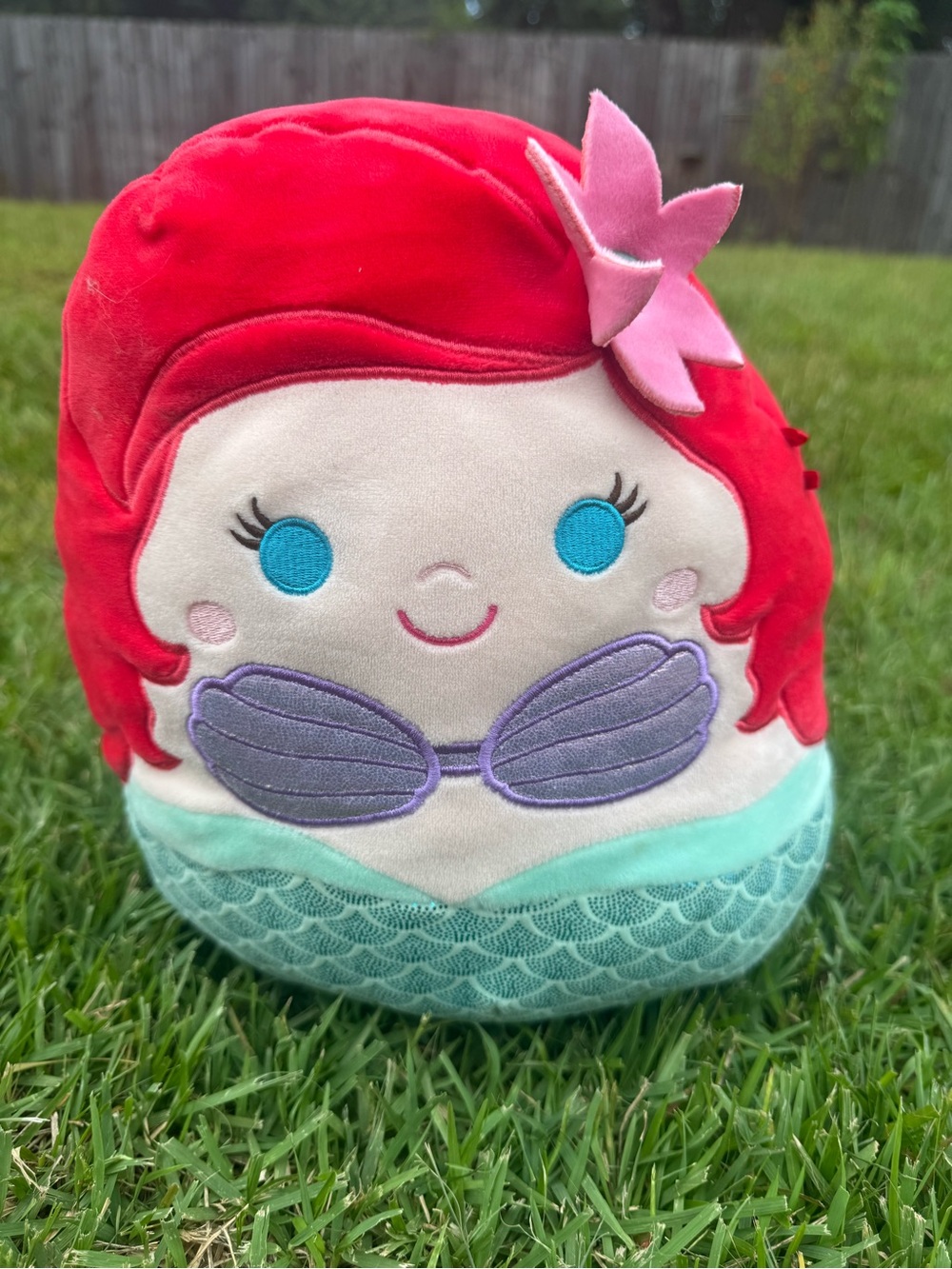 Disney Ariel The Little Mermaid Squishmallow 12” Plush Princess